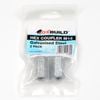 Oxbuild M12 Galvanised Steel Hex Coupler - 2 Pack
