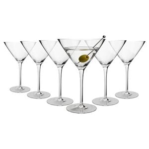 Argon Tableware Hoxton Crystal Martini Glasses - 260ml - Pack Of 6
