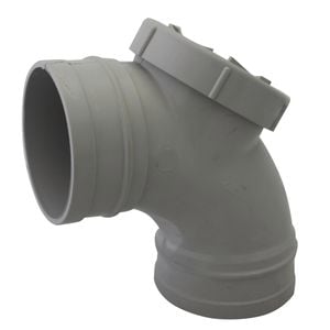 Holman 100mm x 88 Degree Female and Female Rear Access Bend