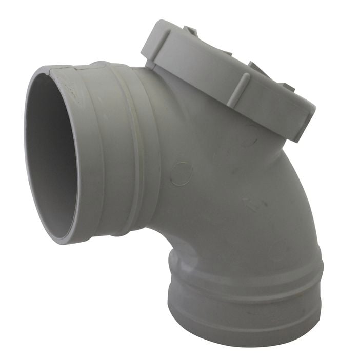Holman 100mm x 88 Degree Female and Female Rear Access Bend