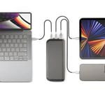 Cygnett ChargeUp Pro Series 20K MAh Laptop Power Bank - Black