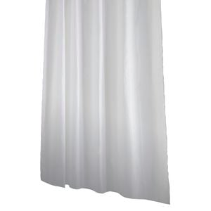 Barelli 180 x 180cm Pearly Hookless Polyester Shower Curtain