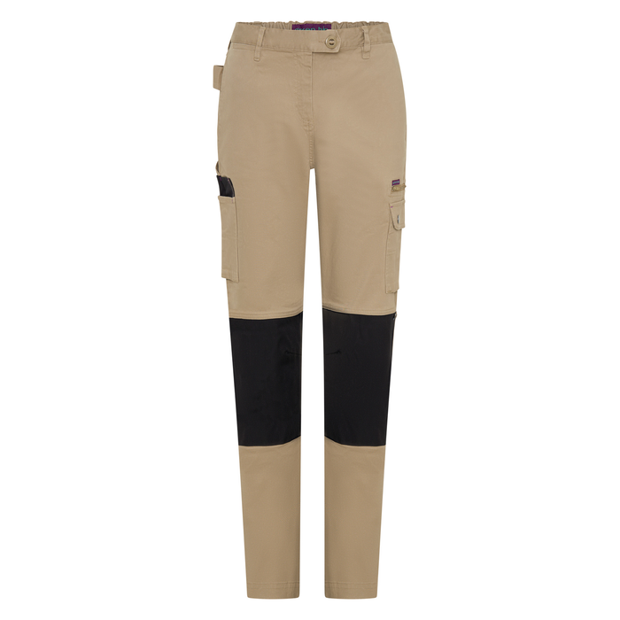 Green Hip Skinny Flex Pants Khaki Size 16