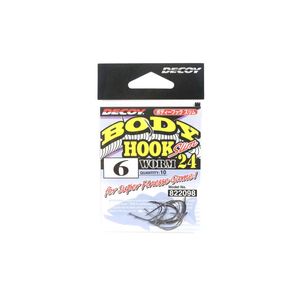 Decoy Worm 24 Drop Shot Wacky Fishing Hook 6