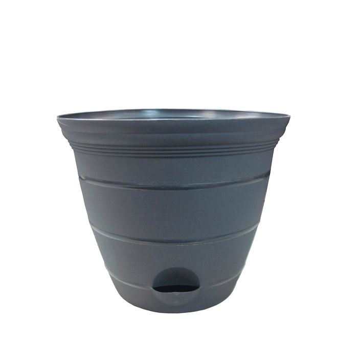 EDEN 30cm Charcoal Roman Self Watering Planter