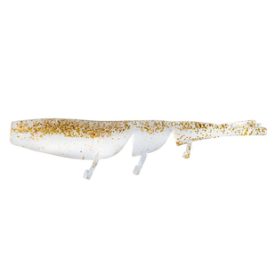 Daiwa BaitJunkie 3" Prawn Soft Plastic Fishing Lure Clear Gold