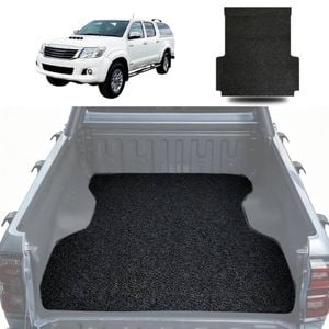 Signature Honeycomb UTE Tub Mat Tray Liner for Toyota Hilux Double Cab 2005 - 2015 - Black
