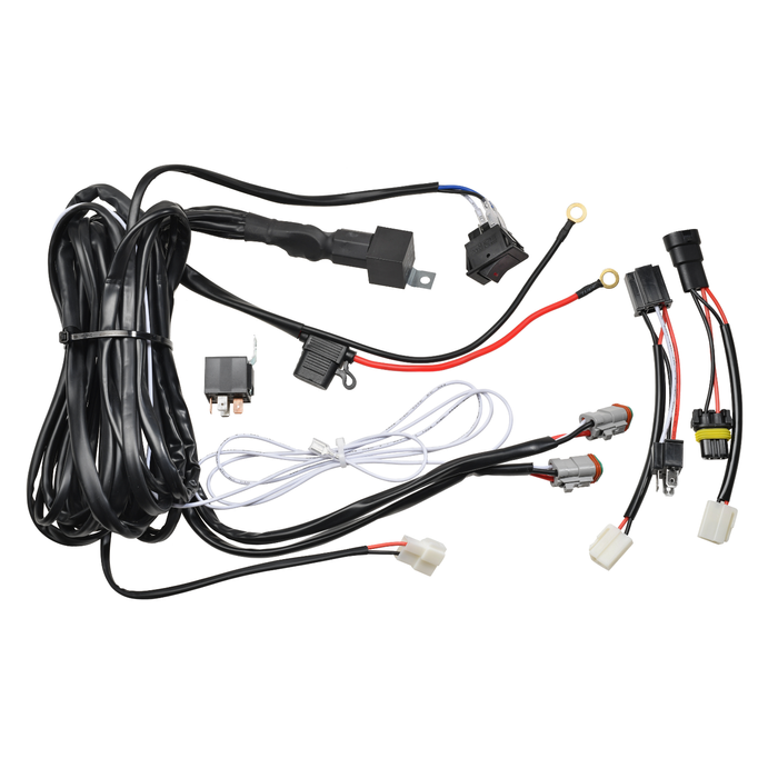 KT Trail Plus Driving Light and Light Bar Harness 12/24V 3 Pin  
