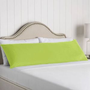 Artex 100% Cotton Body Pillowcase Nature Collection Chartreuse