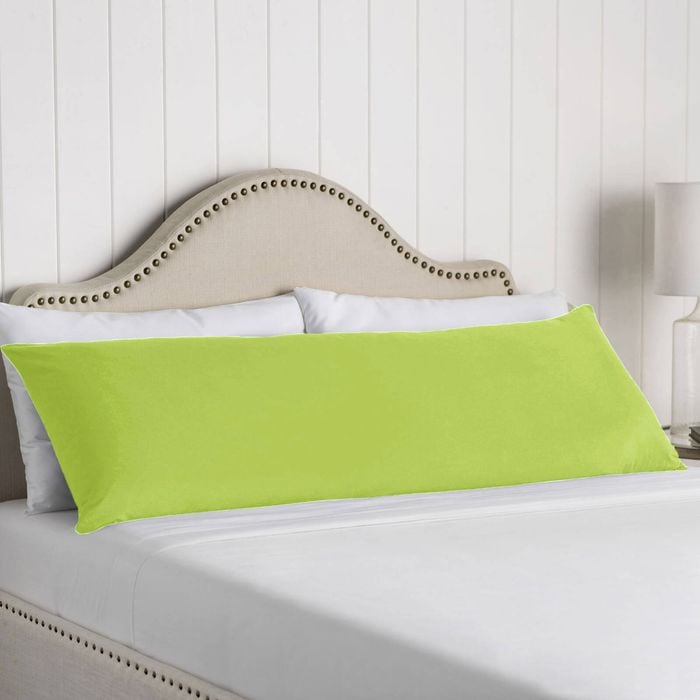 Artex 100% Cotton Body Pillowcase Nature Collection Chartreuse
