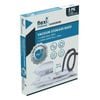 Flexi Storage Wardrobe 1000 x 10 x 700mm Large & X-Large Silver-Infused Vacuum Storage Bags - 2 Pack
