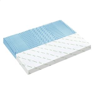 STARRY EUCALYPT Memory Foam Mattress Topper 7-Zone Cool Gel Bamboo 10cm KS