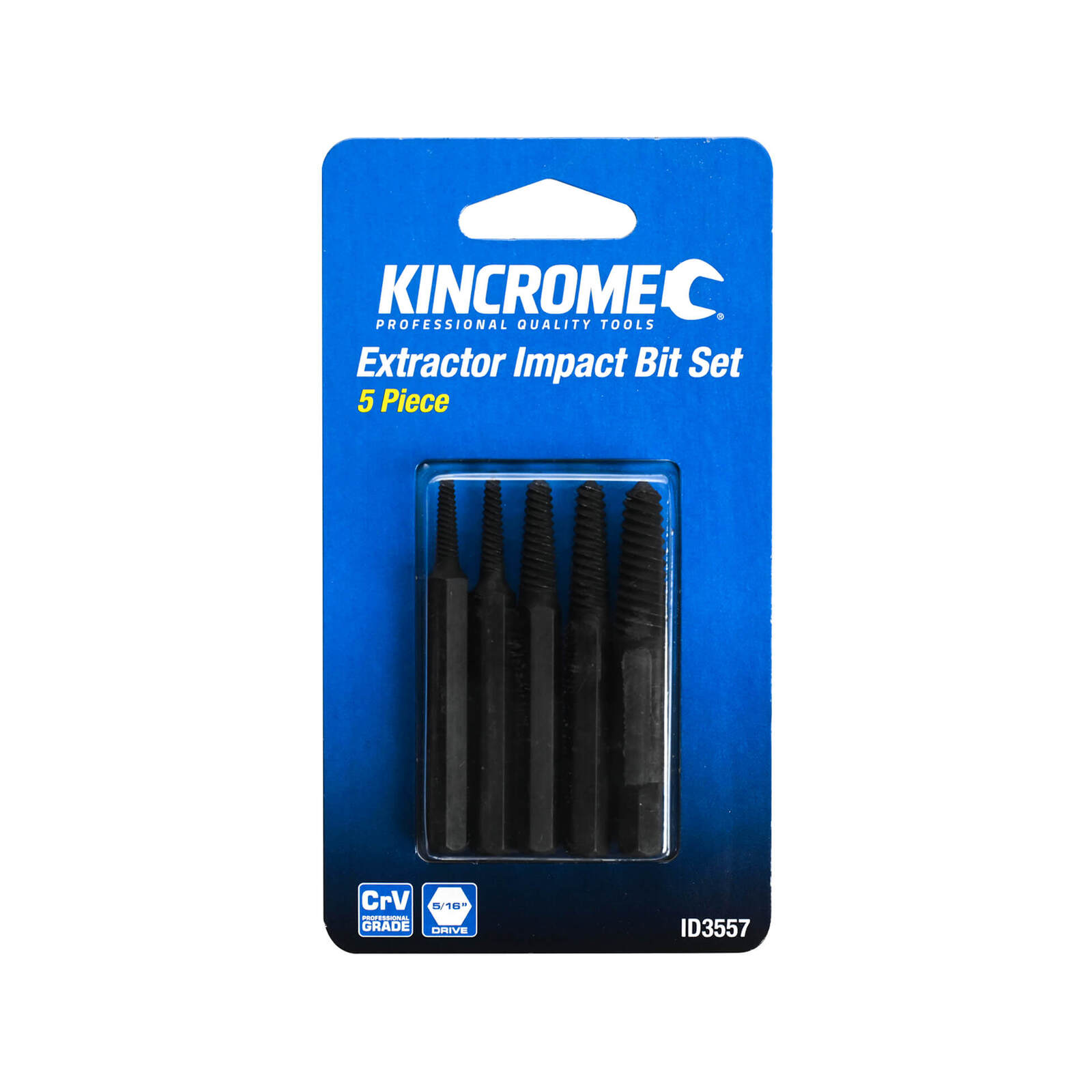 Kincrome 5 Piece Extractor Impact Bit Set