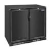Polar G-series Double Door Back Bar Cooler Solid Door 198l 850mm Commercial Fridge Ge998-a