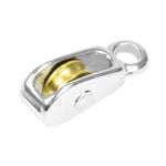 Pinnacle 20mm Nickle Plated Brass Pulley PK1