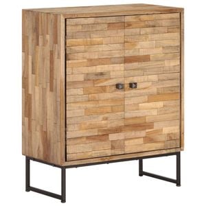 vidaXL Sideboard Solid Reclaimed Teak Wood Storage Cabinet Highboard Buffet
