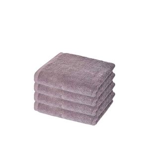 4 Pack - Luxury Egyptian Cotton Bath Sheet 100x150cm - Malva