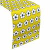 IDC Homewares 100% Cotton Printed Table Runner Cotton Bud Yellow