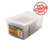 Zenith 10 - 8 x 50mm Countersunk Rib Head Chipboard Screws - 500 Pack