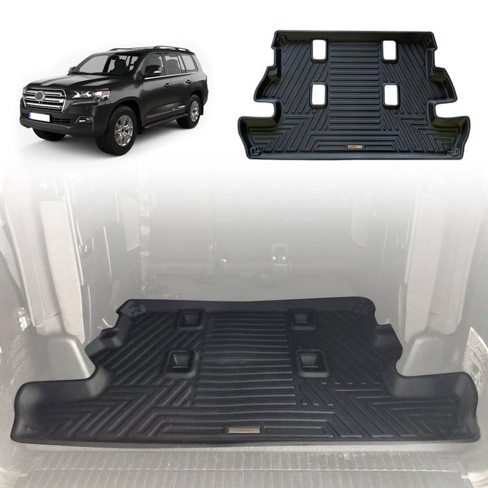 AUSGO Boot Liner for Toyota LandCruiser 200 Series LC200 2007-2021 Cargo Trunk Mat Boot Mat