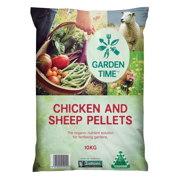 Garden Time 10kg Chicken And Sheep Pellets