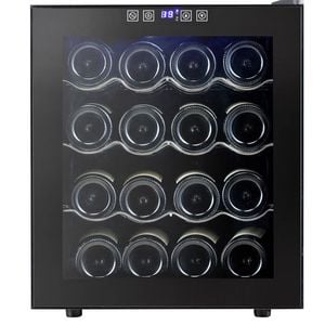 Little Cave 16 Bottle Single Zone Thermoelectric Wine Cooler - Black