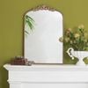 Gold Ornate Metallic Wall Mirror