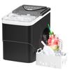 YOPOWER 12KG Ice Maker Portable Ice Cube Machine Black