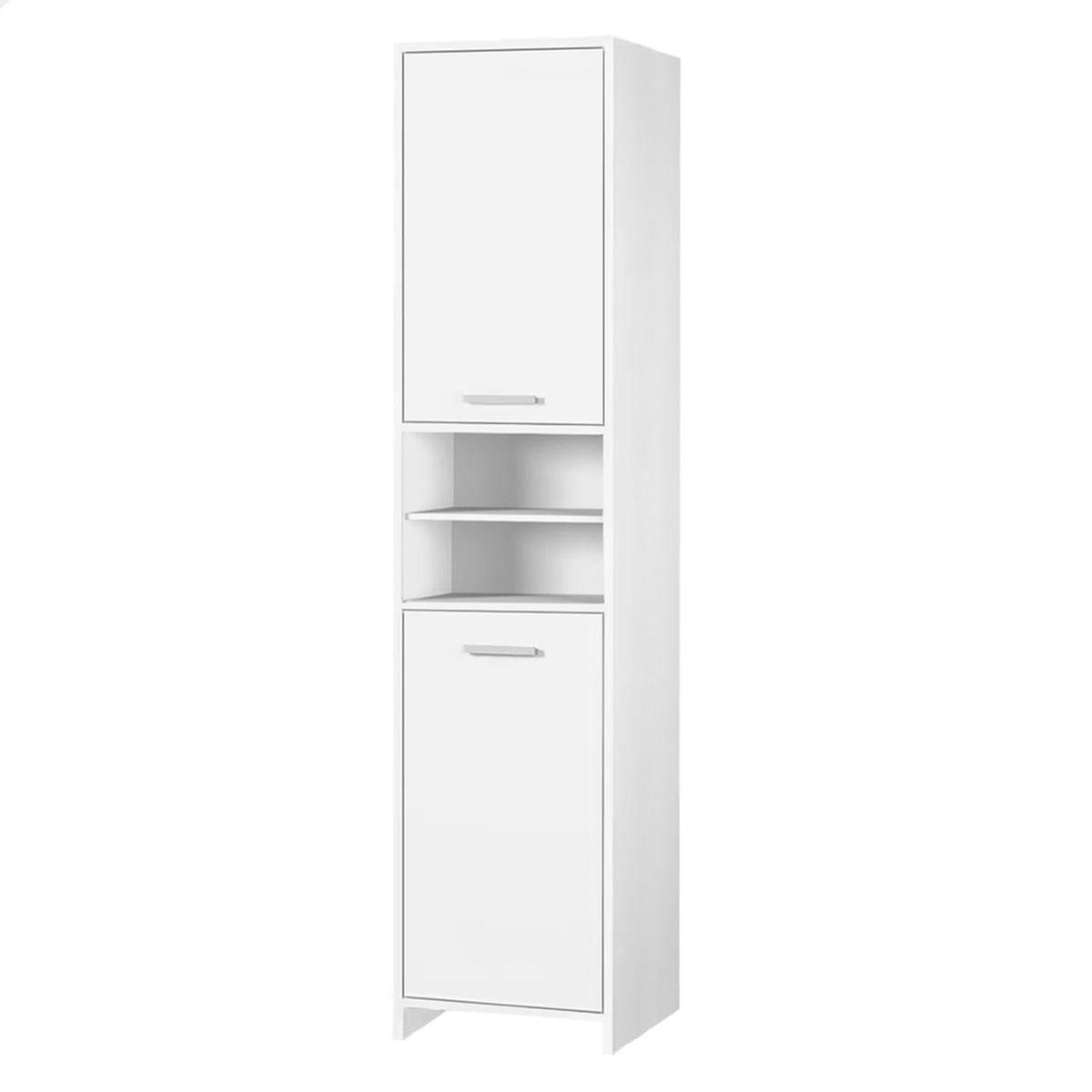 ALFORDSON Bathroom Cabinet Tall Storage Furniture Slim Shelf Cupboard White - Bunnings Australia