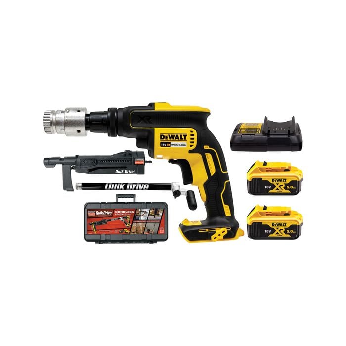 Simpson Strong-Tie Quik Drive Cordless 18V Kit Auto Feed Screw Driving System   