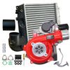 GEN1 High Flow Turbo+50mm Intercooler & Hoses And Genuine Oil Feed Pipe For Toyota Hilux N70 D4D KUN26 1KD-FTV 3.0L 2005-2010