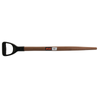 Atlas Trade Hardwood Single Bend D Spade Handle