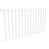 ProtectorAl 1800 x 950mm Pearl White Aluminium Flat Top Round Picket Balustrade Panel