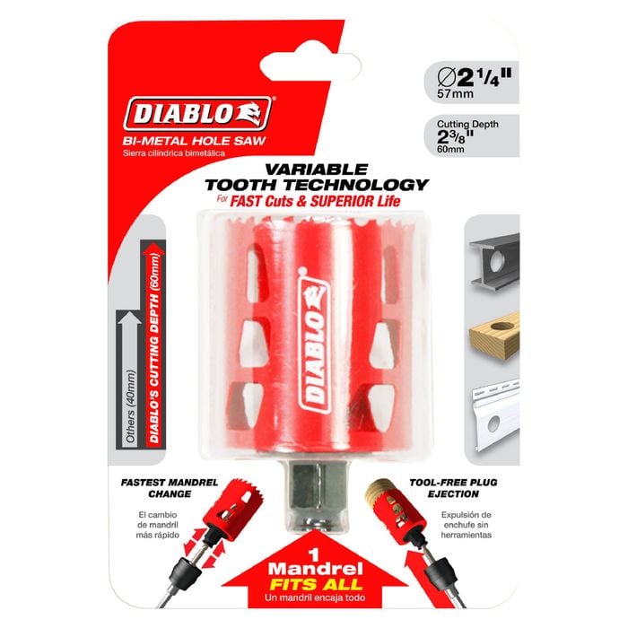 Diablo 57mm Bi-Metal Hole Saw