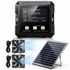 Advwin Solar-Powered Fan Kit Exhaust Fan for Chicken Coop Dog House