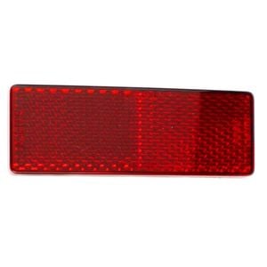 Sunrise Reflector Stick On 84 X 30mm - Red - Refr8430