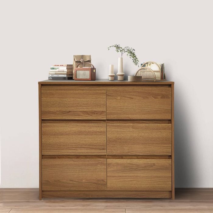 litehouse dressing Vintage Mid Century Modern Five Drawer Solid Walnut Dresser by Kent Co   Big Whale Consignment