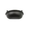 Prestige 84mm Black Hampton Cup Pull Handle - 4 Pack