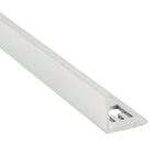 QEP 10mm x 3m White Angle L Shape Tile Trim