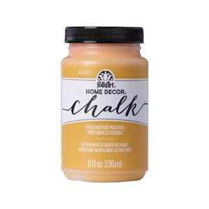 Folk Art 8oz/237ml Vintage Mustard Home Decor Chalk Paint