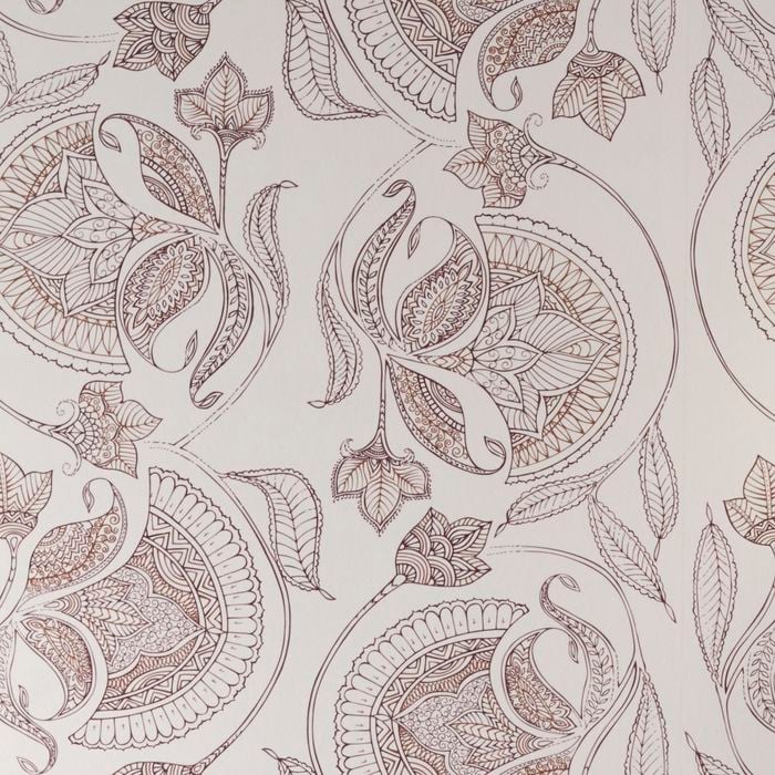 Porter's Paints 61.5cm x 10m Roll Ruby Maharani Wallpaper - 61.5cm x 10m