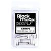 Black Magic Game Fishing Leader Aluminium Crimp 50 Pack 1.5mm (150200lb)