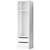 ALFORDSON Chest of 2 Drawers Office Storage Cabinet White