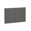 Kaboodle 900mm Grey Fig V-Groove Medium Rangehood Doors - 2 Pack