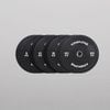 Olympic Black Bumper Plates 100KG Package