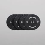 Olympic Black Bumper Plates 100KG Package