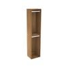 Lugna 2048 x 450 x 380mm Cove Double Hanging Robe Insert