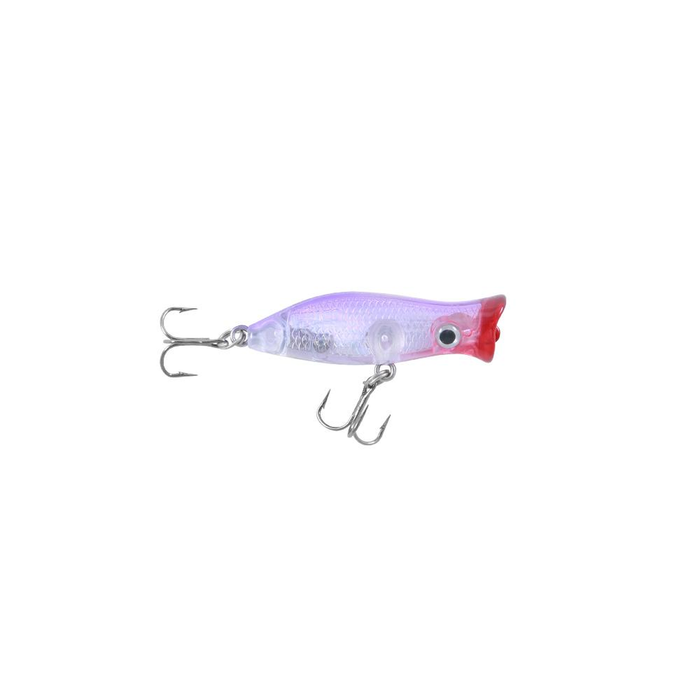 Halco Roosta Popper 45mm Hard Body Surface Fishing Lure R34 Purple Haze