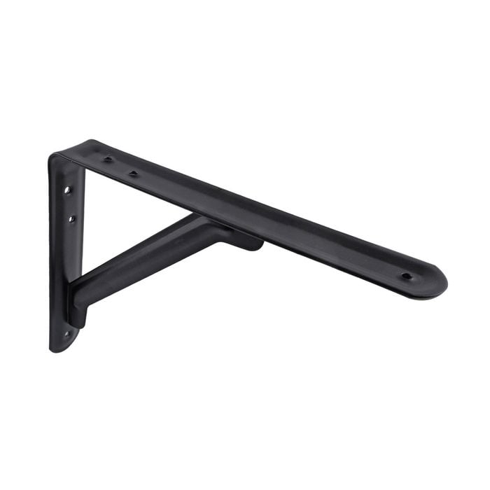 Carinya 200 x 150mm Black Light Stayed Bracket