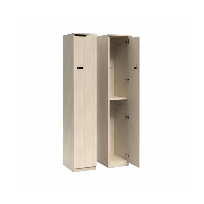 Olg Knox Locker Single Door Nordic Maple W305mm X D455mm X H1805mm